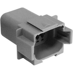 Socket housing, for rectangular miniature plug, PX0112P08AGY