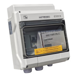 Rozdzielnica fotowoltaiczna solarna AC 1x ogranicznik Typ T1 T2 IP65 Doktorvolt DV-4609-FOT