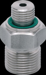 Screw-in adapter, 200 bar/20 MPa, G 1/4, M20 for pressure sensors, E30010