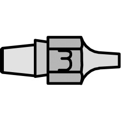 Weller T0051314399 DX 113 Desoldering Nozzle 2.5 x 1.2 x 25mm