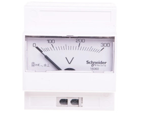 Woltomierz 1-fazowy analogowy modułowy 0-300V VLT 16060