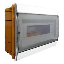 Rozdzielnica podtynkowa 12 modułowa IP40 biały M-L 970.12.B