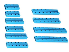 Makeblock Short Beam 0824 Robot Pack - Blue