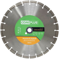 Core Plus CORDBAB350E AB350E Elite Abrasive &amp; Asphalt Diamond Blade 350mm