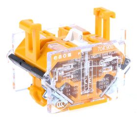 Moduł styków EAO blokada Blok styków 1NO 500V ac, przyłącze śrubowe