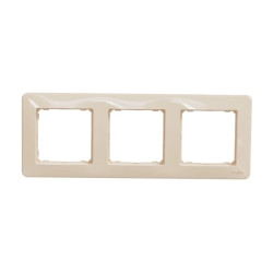 Ramka 3-krotna, beżowa, Sedna Design SDD312803