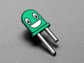 Adafruit Gus the Green LED Limited Edition Enamel Pin