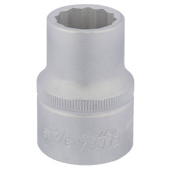 Elora 00434 3/4&quot; 3/4&quot; Square Drive Bi-hexagon Socket