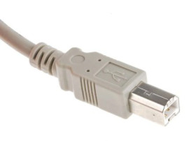 Kabel USB, dł. 2m, kolor: Szary