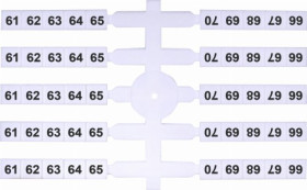 EO3 61-70 Oznacznik elastyczny (20 x 10 szt.) (003901764)