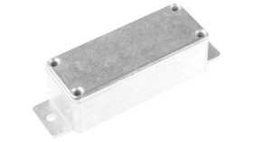 Obudowa Ekranowana Srebrny Z Kołnierzem Ip65 Neopren, 113.9 X 35.1 X 30Mm, Rs...