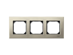 MERTEN M-ELEGANCE metal ramka 3 potrójna tytanowy MTN403305 SCHNEIDER ELECTRIC