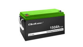 Qoltec Akumulator Żelowy Gel 12V 150Ah 41.8Kg Bezobsługowy Professional...