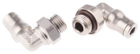 Złączka pneumatyczna G 1/8 męskie Wciskane 4 mm Legris Adapter gwintowany kolankowy G 1/8 męskie