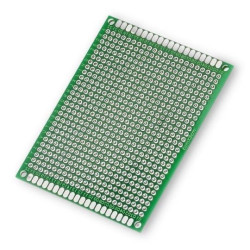 Płytka dwustronna uniwersalna PCB wiercona 6x8 cm
