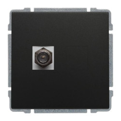 KOS 66 Gniazdo TV SAT pojedyncze typu F bez ramki typ żeński F 660954