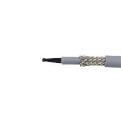 Kabel sterujący 470075CY liczba żył 7 0.5 mm² 21 AWG Ekranowane Alpha Wire Przezroczysty 300 m Polichlorek winylu