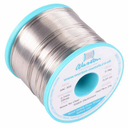 1.2mm Nexus Nu-Clear SAC305 Fast Flow 2% Solder Wire 500g Warton Metals