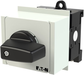 Changeover switch, rotary actuator, 2 pole, 20 A, (W x H x D) 54 x 55 x 92 mm, 041229