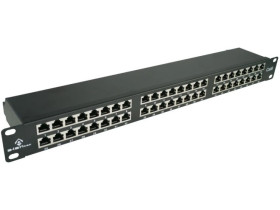 Patch panel STP kat.6, 48 portów, IDC PK050