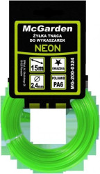 ŻYŁKA DO WYKASZARKI GWIAZDKA NEON 3,0MM 15M