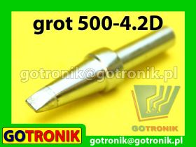 Grot 500-4.2D - płaski dłuto 4,2mm