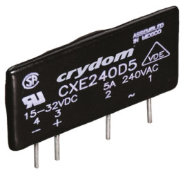 Przekaźnik półprzewodnikowy Montaż na płytce drukowanej 5 A Sensata Crydom 660 V rms SCR SPST