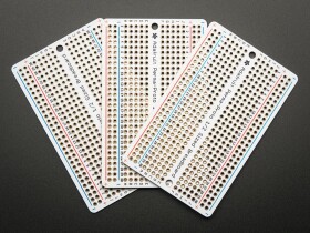 Pololu Adafruit Perma-Proto Half-Sized Breadboard PCB (3-Pack)