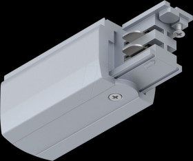 91358 ProRail3 end power supply, 99.5x35 mm, max. 3680 W, silver