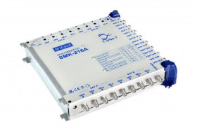 Multiswitch aktywny kaskadowy 9/16 Telkom-Telmor T-urbo-T SMK-216A