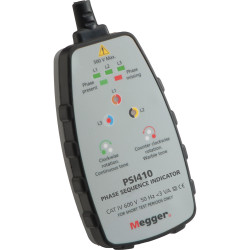 Megger 1001-612 PSI410 Phase Sequence Indicator