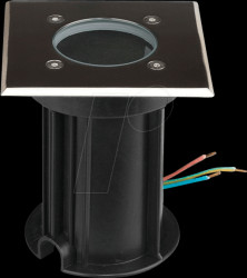 7516 Ground mounting light, GU10, silver, IP65