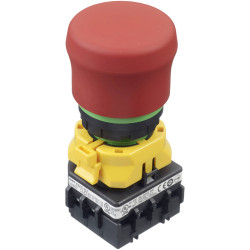 IDEC XW1E-BV4TG04MFR Kill Switch 250V 3A IP65 4 Breakers 1pc