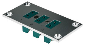 Złącze termoparowe Panel złącza termopary Reckmann do Termopara typu K Standardowy