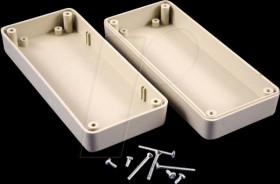 RL6035 Plastic housing, series RL, 65 x 144 x 40 mm, gray