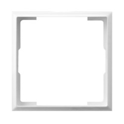 ARIA Ramka ozdobna do gniazd: wtyczkowych pojedynczych teleinformatycznych i ściemniaczy biały RO-2U/00