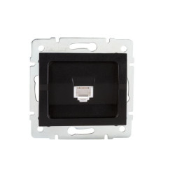 LOGI czarny Gn.komp.Cat 5e 1x RJ45 02-1390-042