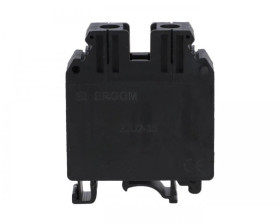 Złączka szynowa 1-torowa ZJU2-35/BK czarna R34RR-07010000745