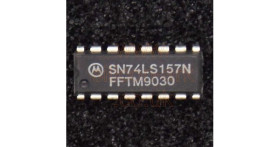 74LS157 (SN74LS157N) 2-input multiplexer - Motorola