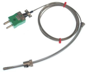 Termopara typ K do +350C 3m kabel 3m IEC