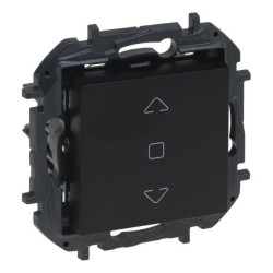 Niloe Step Przycisk sterowania roletami 2 - pozycyjny - kolor stalowy 863543B