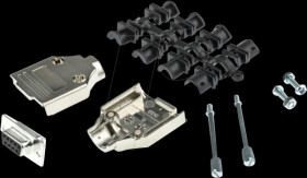 MHDTPK9-DB9S-K D-Sub female, 9-pin