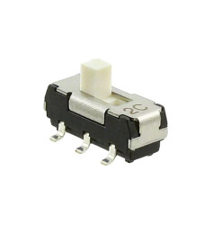 Przełącznik suwakowy, DPDT, SMD, 200 mA, Nidec Components