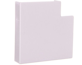 Narożnik do kanałów kablowych płaskiAP 40x10 biały /2szt/ ECAP4010B