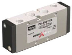 Pneumatyczne zawory elektromagnetyczne Parker G 3/8 5/2 portowy 3/8in