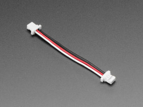 Adafruit JST SH Compatible 1mm Pitch 3-pin Plug-Plug Cable
