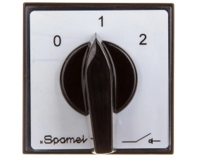 Łącznik krzywkowy 0-1-2 16A 1P do wbudowania ŁK16R-1.8318P03