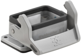 Surface mount housing, size B6, die-cast aluminum, longitudinal bow locking, IP65, 2488560000