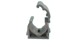 Uchwyt zamykany do rur elektroinstalacyjnych gładkich sztywnych UZ 28 szary /100szt/ 68538