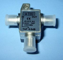 JS-2870/8 MIN.ODGAŁĘŹNIK 1-&gt;2 PRZELOT.